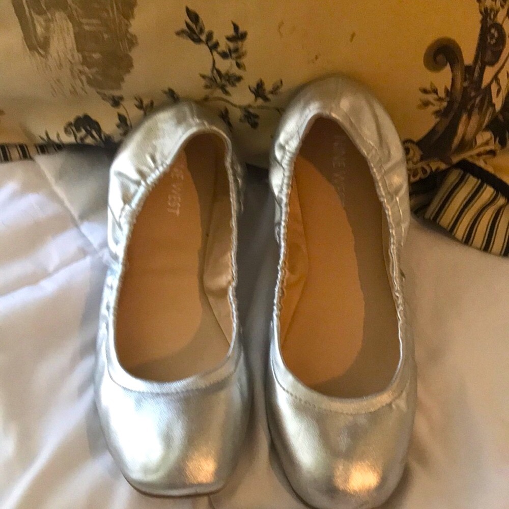 Ballet flats Silver  8.5